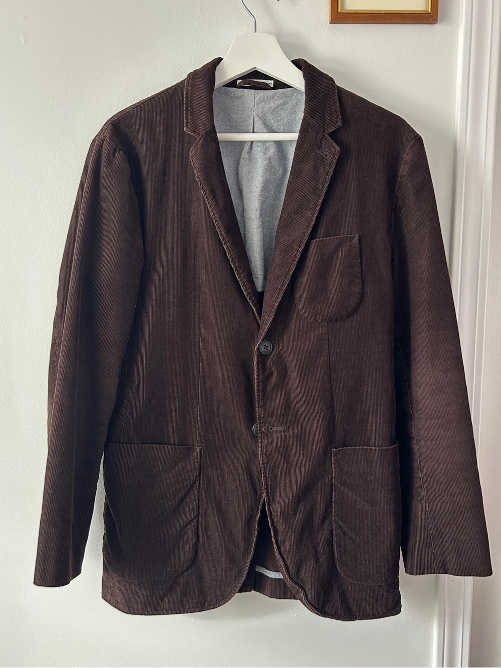 Club Monaco Brown Corduroy Sport Coat